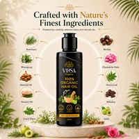 Virsa Organic hair Oil - 100% Organic