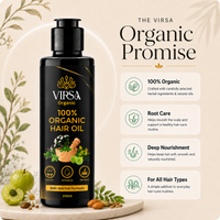 Virsa Organic hair Oil - 100% Organic