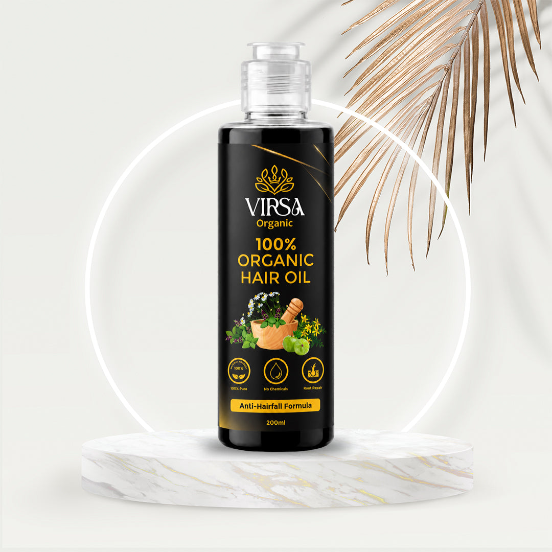 Virsa Organic hair Oil - 100% Organic