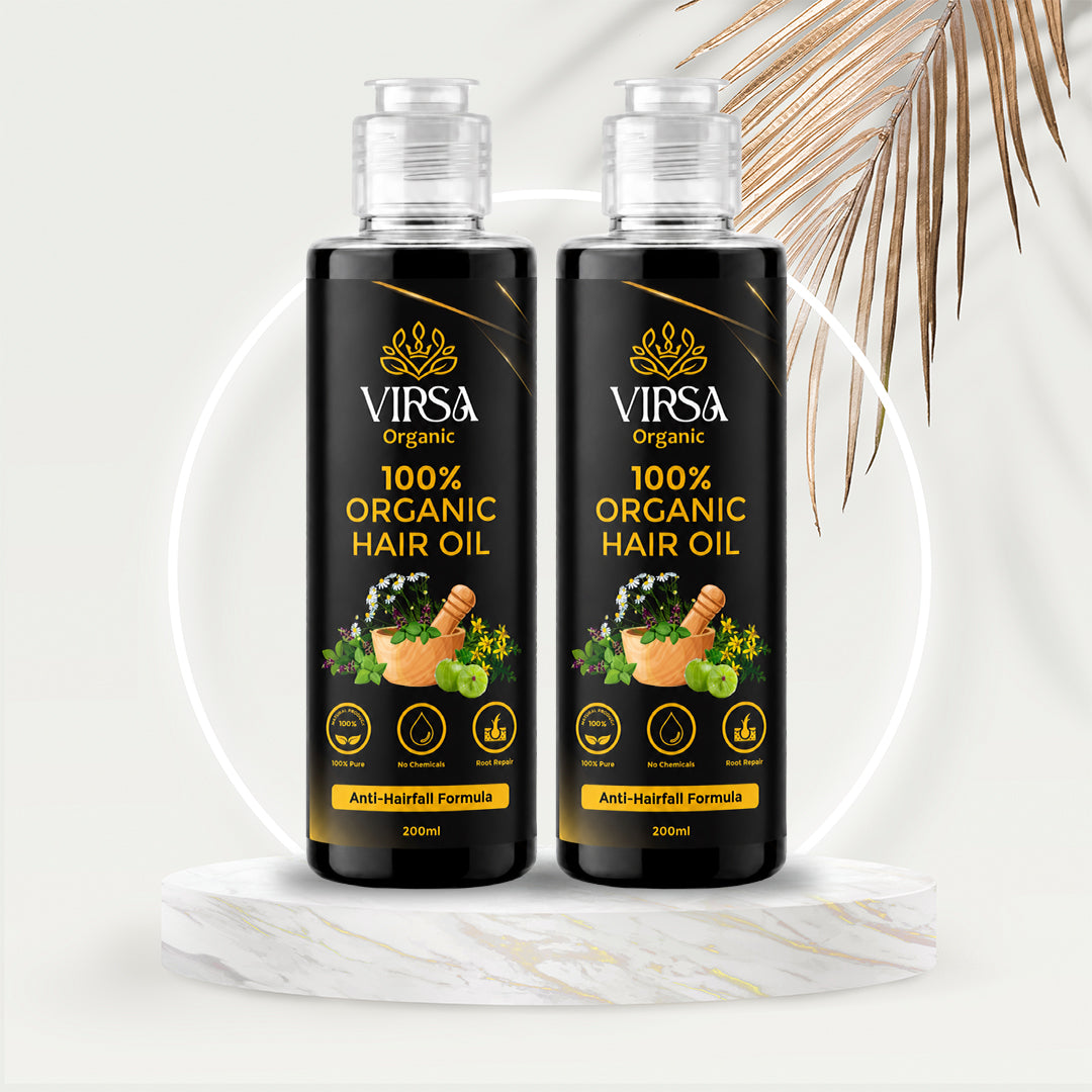 Virsa Organic hair Oil - 100% Organic